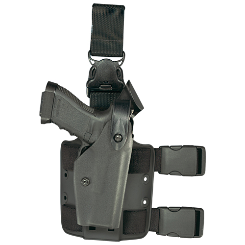 6005-6 - Double Strap Leg Shroud W- Quick Release Leg Strap
