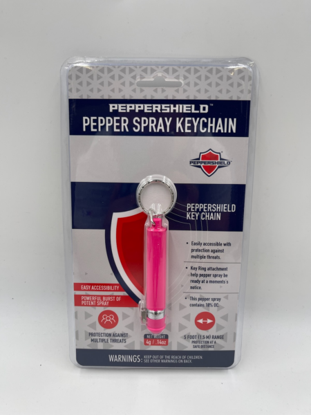 Peppershield Keychain Guard 1-2oz - Pink
