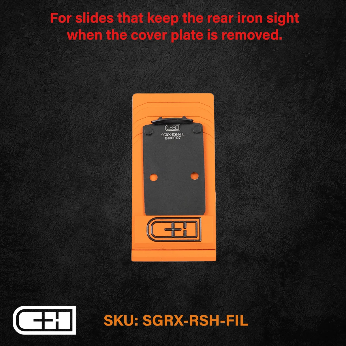 Optics Adapter Plate - Sig P320 Rx-pro-axg