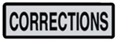 Shield Decal Corrections 5'' X 23''