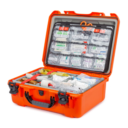 940 Nanuk Case 940 W-lid Org. (ems) - W-divider (ems) - Orange