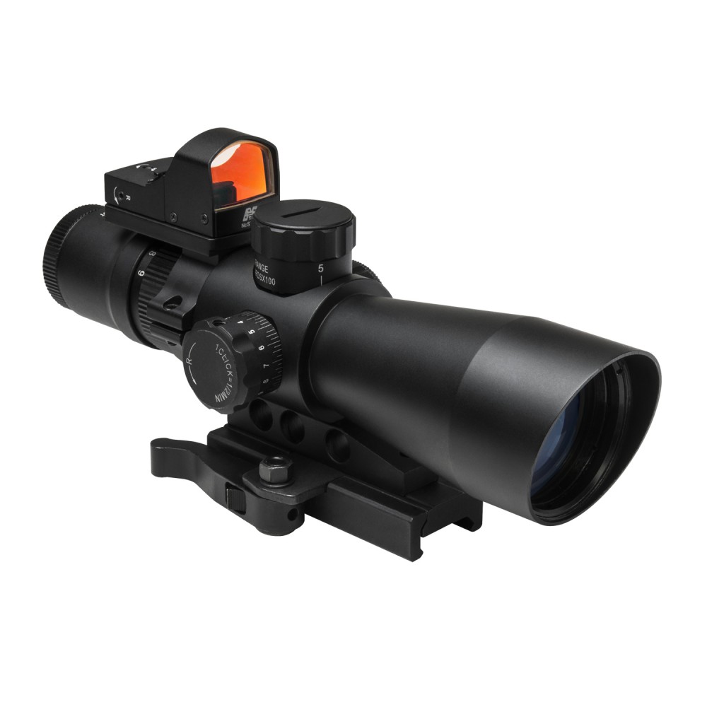 3-9x42 Uss Gen Ii- P4-sniper W-micro Red Dot