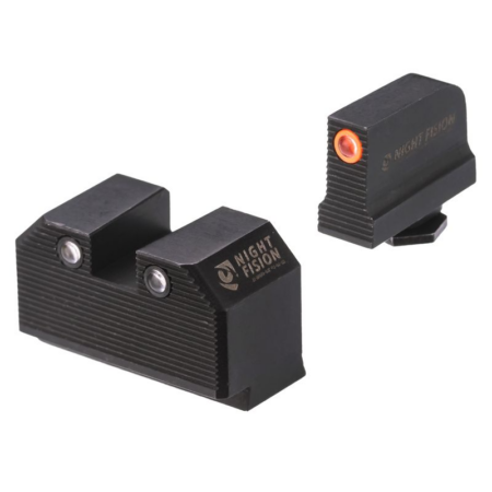 Optics Ready Stealth Lower 1-3rd Night Sight Set For Glock 17-19-34 W- Rmr-507c-sro-acro