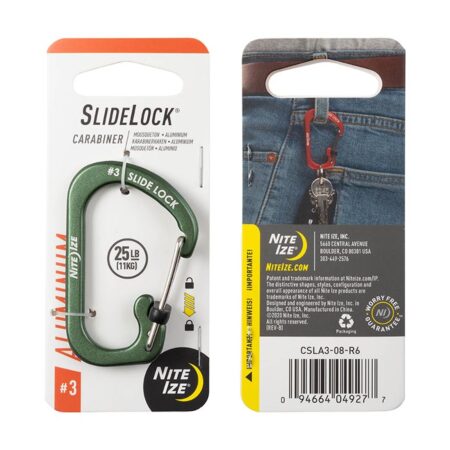 SlideLock Carabiner Aluminum
