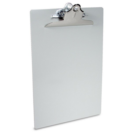 Aluminum Clipboard W- High Profile Clip