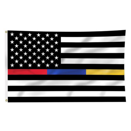 Thin Blue Line UK Flag, 3 x 5 Ft