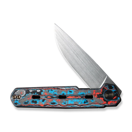Weknife Navo Flipper Knife Carbon Fiber & Titanium Handle (3.25" Cpm 20cv Blade) We22026-4