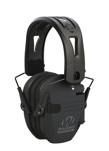 Black Razor W- Rubber Headband