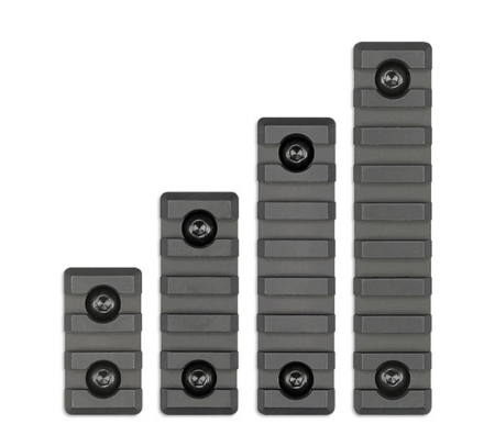 1913 Milspec Aluminum Rail Section, M-lok
