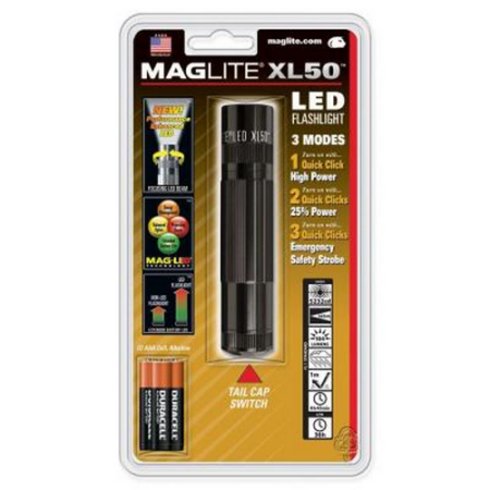Xl50 Led 3 Aaa-cell Flashlight